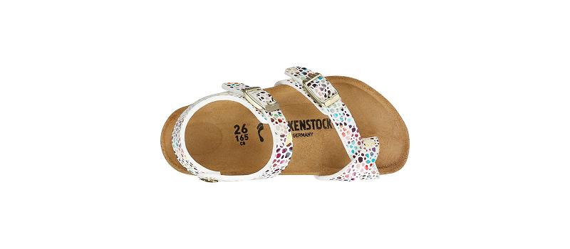 Birkenstock Microfibre Narrow Taormina Børn Hvide | DK 111YXF